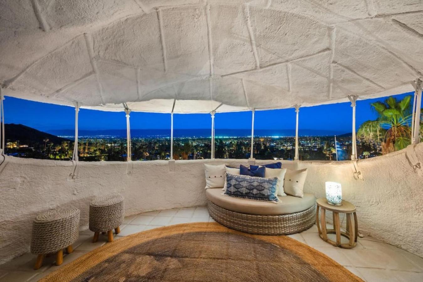 Villa Santorini House Panoramic Palm Springs Views Esterno foto