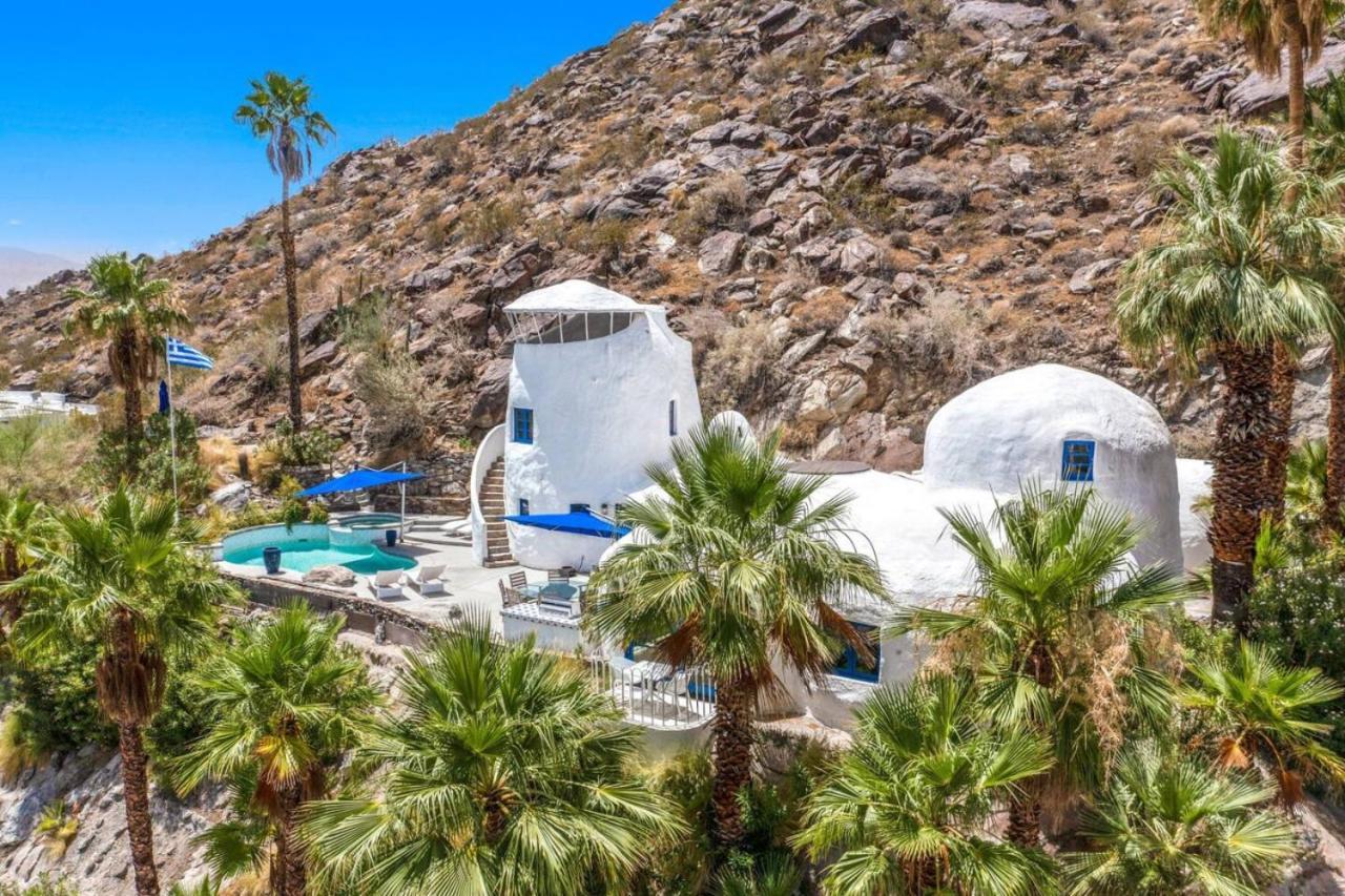 Villa Santorini House Panoramic Palm Springs Views Esterno foto