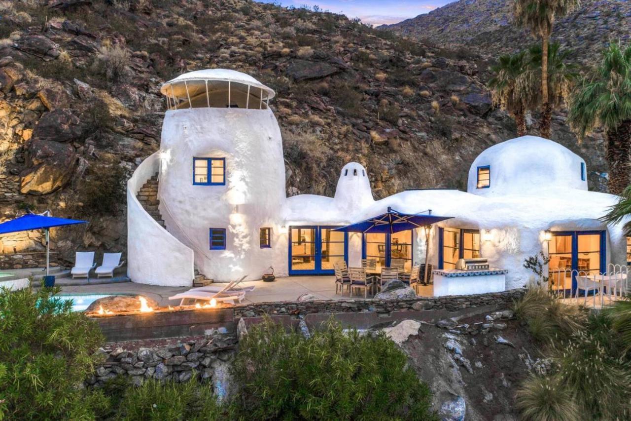 Villa Santorini House Panoramic Palm Springs Views Esterno foto