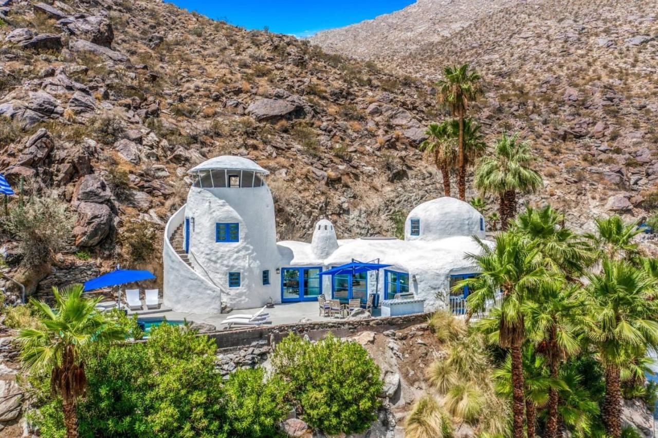 Villa Santorini House Panoramic Palm Springs Views Esterno foto